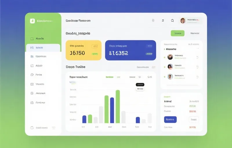 数据面板示意图